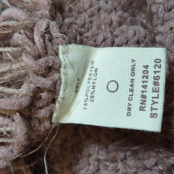 Hem & Thread fuzzy oversized pullover sweater - Picture 5 of 8